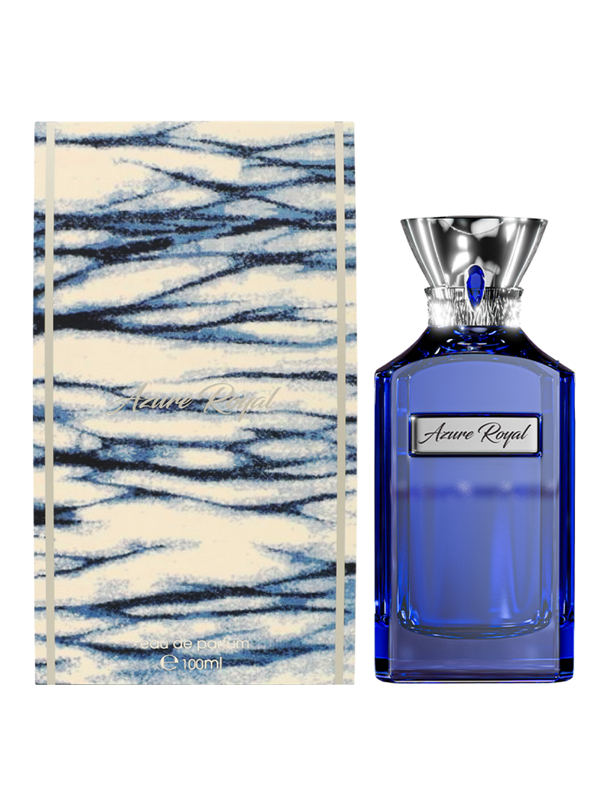Azure Royal Eau de Parfum 100ml by Ahmed Al Maghribi – Fruity Floral Unisex Perfume