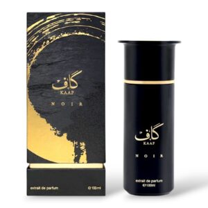 Ahmed Al Maghribi Kaaf Noir 100ML Eau De Parfum for Men – fresh aquatic Arabic perfume with watermelon, lavender, jasmine, sandalwood & musk.