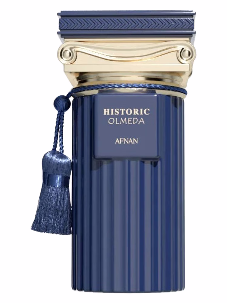 AFNAN Historic Olmeda Eau de Parfum 100ml, a sophisticated fresh aromatic fragrance.
