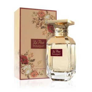 AFNAN La Fleur Bouquet Pour Femme Eau de Parfum 80ml, an elegant floral fragrance for women.