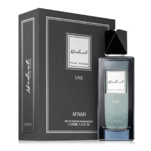 AFNAN Modest Pour Homme Eau de Parfum 100ml, a bold aromatic spicy cologne for men.