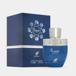AFNAN Rare Reef Eau de Parfum 100ml, a unique fresh aquatic and fruity fragrance.