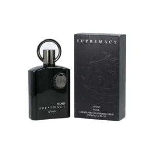 AFNAN Supremacy Noir For Men 100ml Eau De Parfum bold masculine fragrance