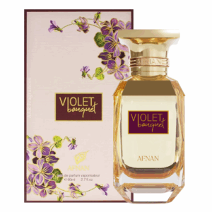 AFNAN Violet Bouquet Eau De Parfum 80ml for women luxury fragrance
