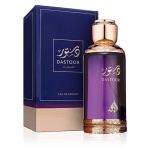 French Avenue Athoor Al Alam Dastoor Lil Nissa Eau de Parfum 100ml for women, an elegant floral fragrance.