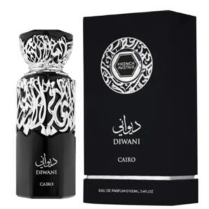French Avenue Diwani Cairo Eau de Parfum 100ml for men and women, a luxurious sweet gourmand fragrance.