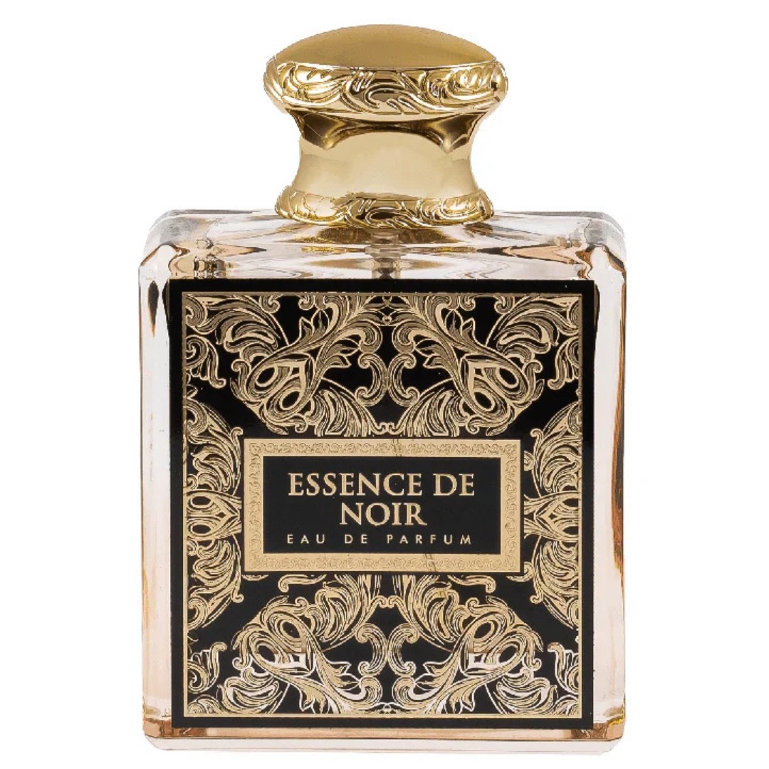 French Avenue Fragrance World Essence De Noir Eau de Parfum 100ml, a dark floral unisex fragrance.
