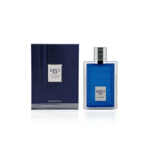 KHADLAJ Karus Blu Spice Eau de Parfum 100ml, a fresh and spicy unisex fragrance.