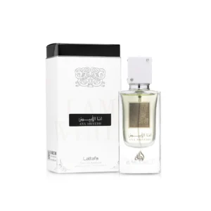 Lattafa Ana Abiyedh I Am White 60ml Eau de Parfum unisex perfume bottle
