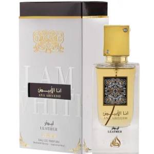 Lattafa Ana Abiyedh Leather 60ml Eau de Parfum for men