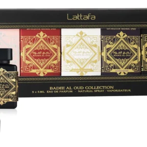 Lattafa Badee Al Oud Collection Gift Set 5x5ml mini perfumes