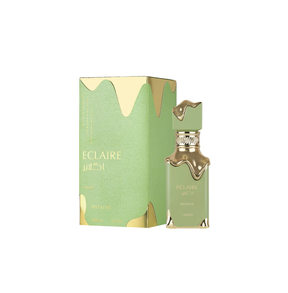 Lattafa Eclaire Pistache 100ml EDP creamy pistachio gourmand perfume for women and men
