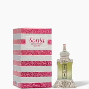 Rasasi Sonia Concentrated Perfume Oil (Attar) 15ml for women - a sweet, floral fragrance oil.