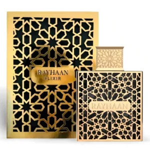 RAYHAAN Elixir Eau de Parfum 100ml for men, a warm and seductive fougere fragrance.