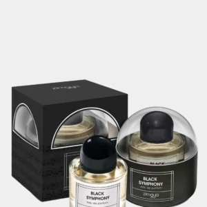 ZIMAYA Black Symphony Eau De Parfum 100ml for men long lasting woody amber fragrance