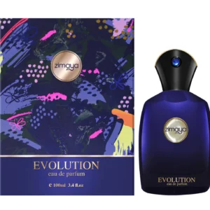 Zimaya Evolution Eau De Parfum 100ml smoky leather oud perfume bottle for men