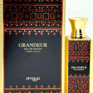 Zimaya Grandeur Eau De Parfum 100ml luxury unisex sweet amber perfume bottle
