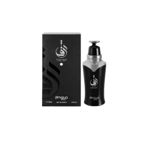 Zimaya Taraf Black Eau De Parfum 100ml luxury unisex oud amber perfume bottle