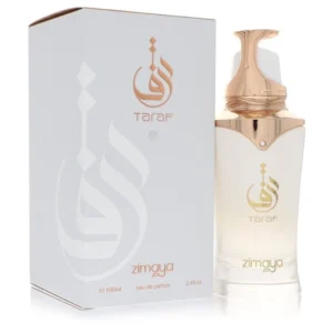 Zimaya Taraf White Eau De Parfum 100ml elegant unisex floral perfume bottle