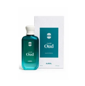 Ajmal Cyan Oud 100ml EDP | Fresh Marine Oud Fragrance | Hashmi Perfumes